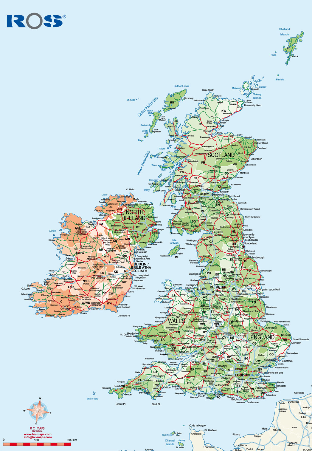 Get United Kingdom Map Vector Images